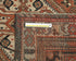 6x8 Vintage Rust Persian Style Hand Knotted Low Pile Wool Area Rug